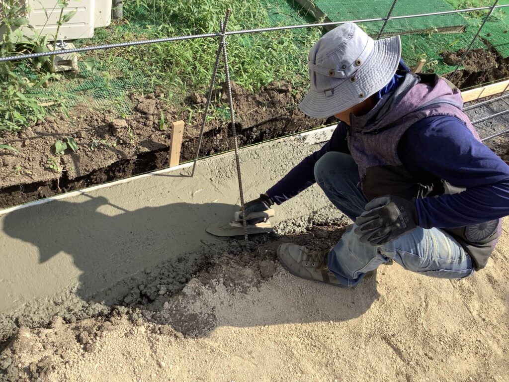 ひたちなか市　ブロック工事